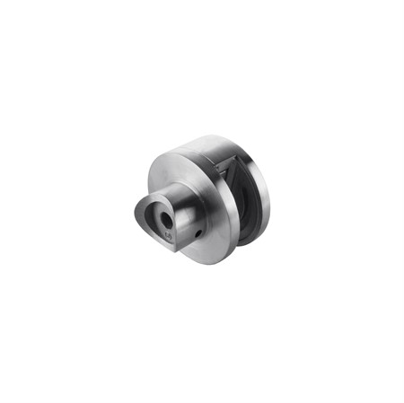 KM-330 Glass clamp Round 60mm OD 42.4 Single side 8.76mm